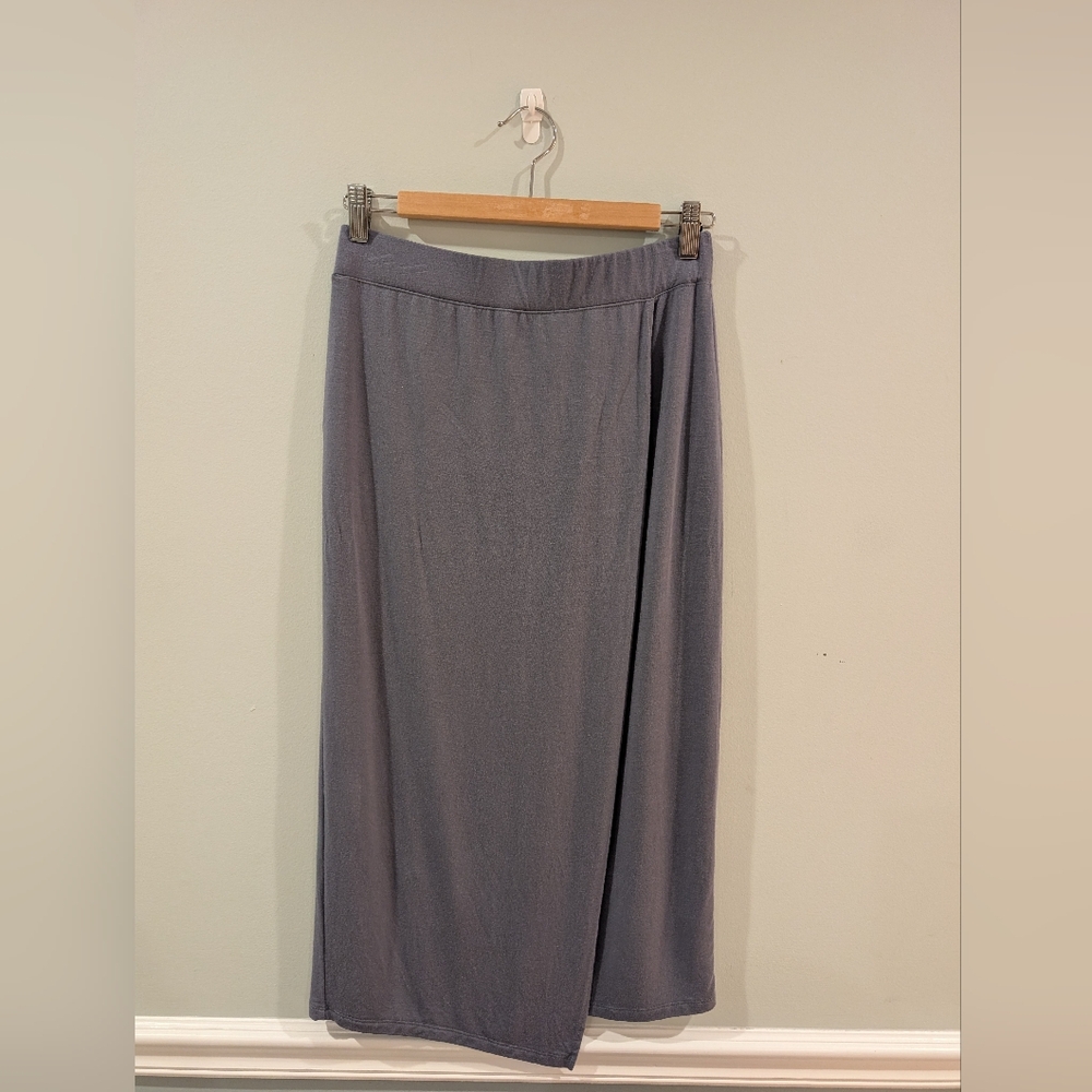 Vince Mock Wrap Skirt